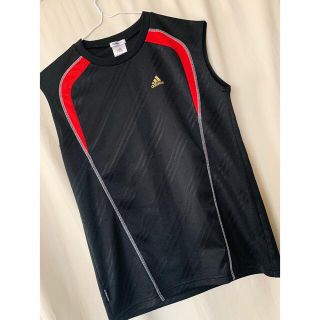 アディダス(adidas)のadidas アディダス タンクトップ ジュニア160cm美品(Tシャツ/カットソー)