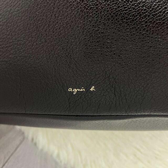 極美品♡A4収納可♡アニエスベー レザー 2way ショルダー トートバッグ