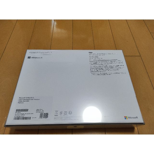 Microsoft(マイクロソフト)の新品未開封品 Surface Go3(プラチナ) 8VA-00015 Offic スマホ/家電/カメラのPC/タブレット(ノートPC)の商品写真