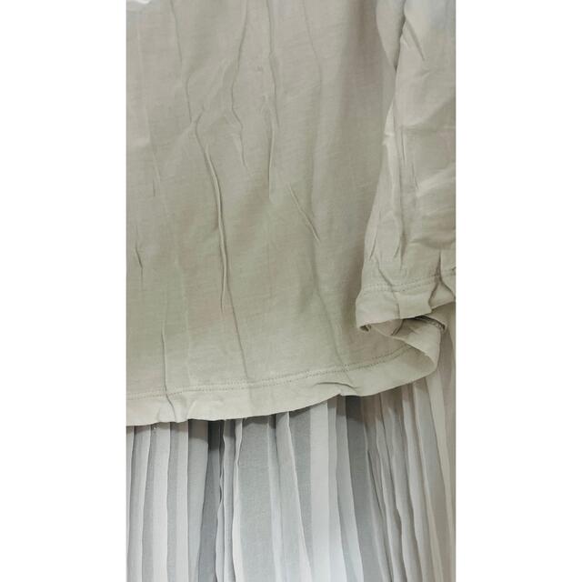 ZARA(ザラ)のZARA プリーツスカート グレー　レディース レディースのスカート(ひざ丈スカート)の商品写真
