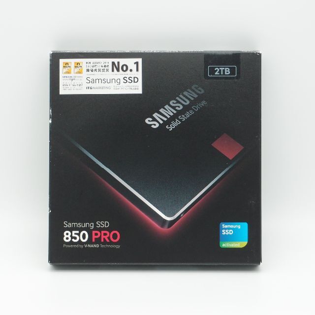 スマホ/家電/カメラSamsung MLC V-NAND SSD 850 PRO 2TB SATA