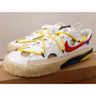 ナイキ(NIKE)の27cm Off-White × Nike Blazer Low(スニーカー)