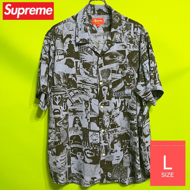 Supreme Vibrations Rayon Shirt Lサイズ | フリマアプリ ラクマ