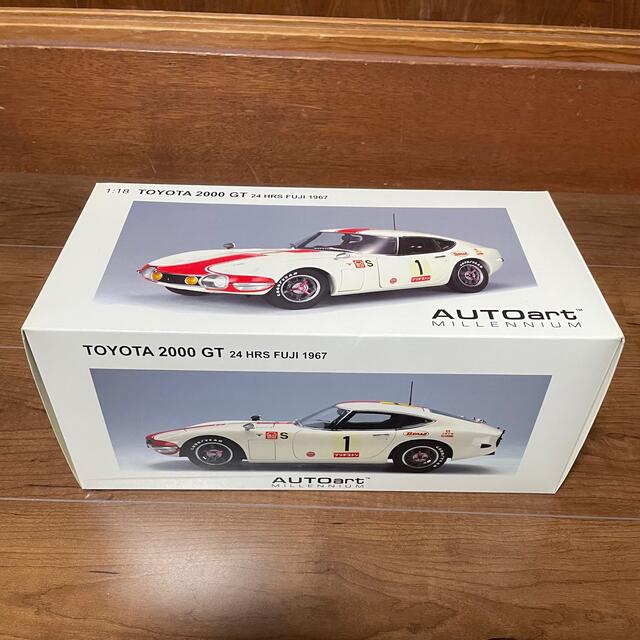 オートアート 1/18 トヨタ2000 GT 24 HRS FUJI 1967