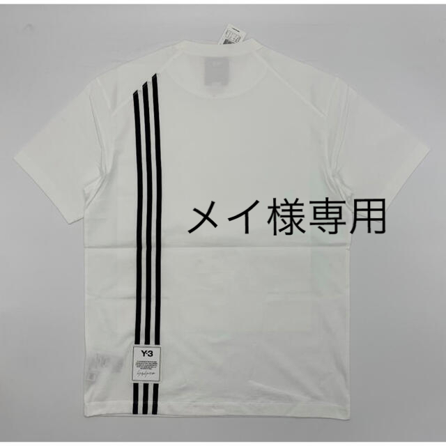 【新品/未使用/タグ付】Y-3バックロゴ　Tシャツ サイズS (M相当)ワイスリー