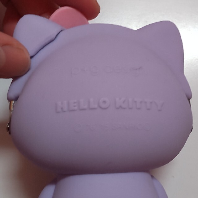 キティちゃん　シリコンミニポーチ2点セット エンタメ/ホビーのおもちゃ/ぬいぐるみ(キャラクターグッズ)の商品写真