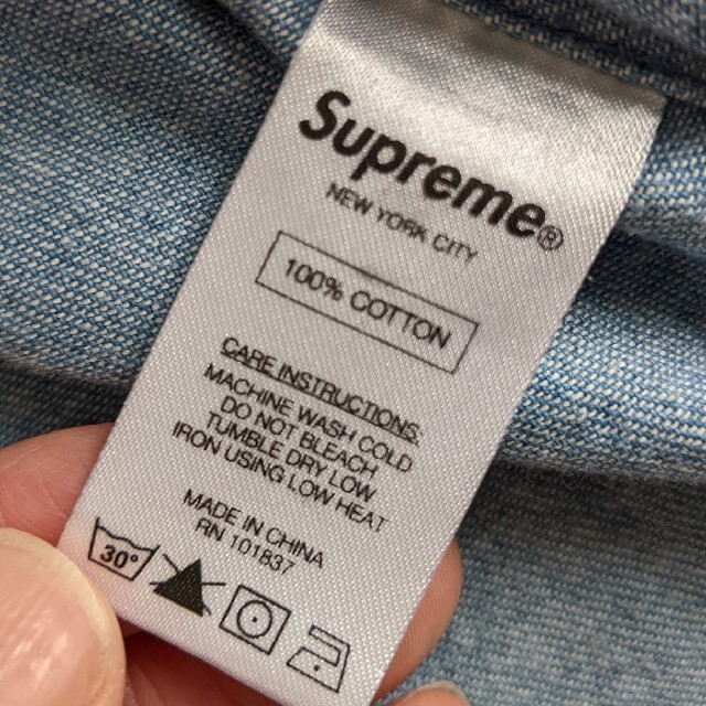 supreme ベースボールシャツ