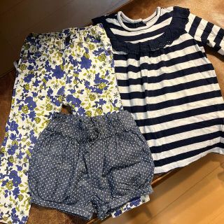 ベビーギャップ(babyGAP)のgap baby F.O KIDS パンツ　ショートパンツ　ワンピース　90cm(パンツ/スパッツ)