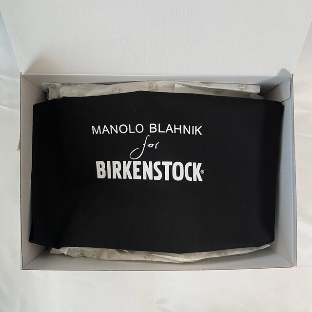 MANOLO BLAHNIK(マノロブラニク)のマノロブラニク ビルケン アリゾナ 38 MANOLOBLAHNIK レディースの靴/シューズ(サンダル)の商品写真