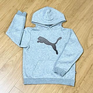 プーマ(PUMA)のPUMA プーマ　パーカー　サイズ130  グレー(ジャケット/上着)