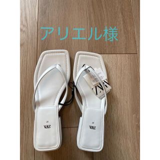 ザラ(ZARA)のZARA サンダル　24㎝　(サンダル)