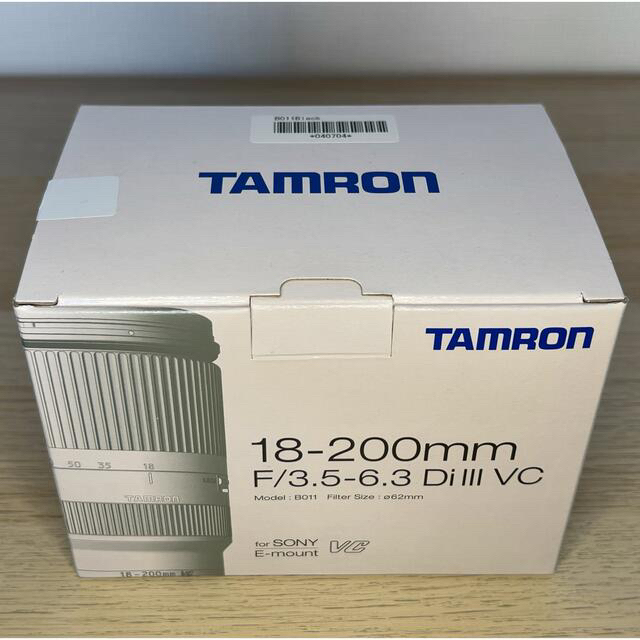 TAMRON(タムロン)の【ほぼ新品】TAMRON 18-200F3.5-6.3 DI3VC/SE スマホ/家電/カメラのカメラ(その他)の商品写真