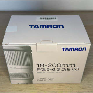 タムロン(TAMRON)の【ほぼ新品】TAMRON 18-200F3.5-6.3 DI3VC/SE(その他)