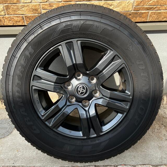 ハイラックス  gun125 後期　純正タイヤホイールセット　265/65R17