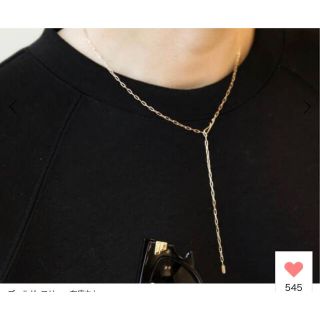 アパルトモンドゥーズィエムクラス(L'Appartement DEUXIEME CLASSE)のGIGI/ジジ】 18K 50CM CHAIN ネックレス(ネックレス)