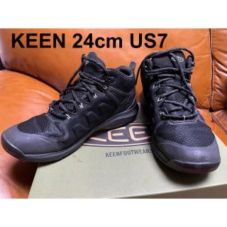 キーン(KEEN)のKEEN ハイキングシューズ EXPLORE MID WP トレッキング(スニーカー)