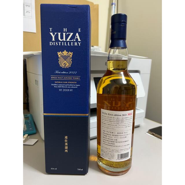 YUZA First edition 2022 遊佐蒸留所 700ml 61%  食品/飲料/酒の酒(ウイスキー)の商品写真