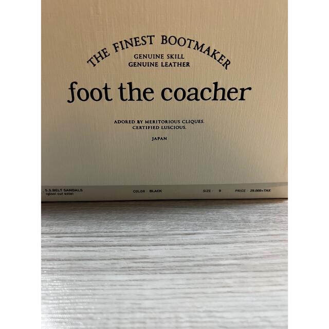 foot the coacher(フットザコーチャー)のfoot the coacher  BELT SANDALS メンズの靴/シューズ(サンダル)の商品写真