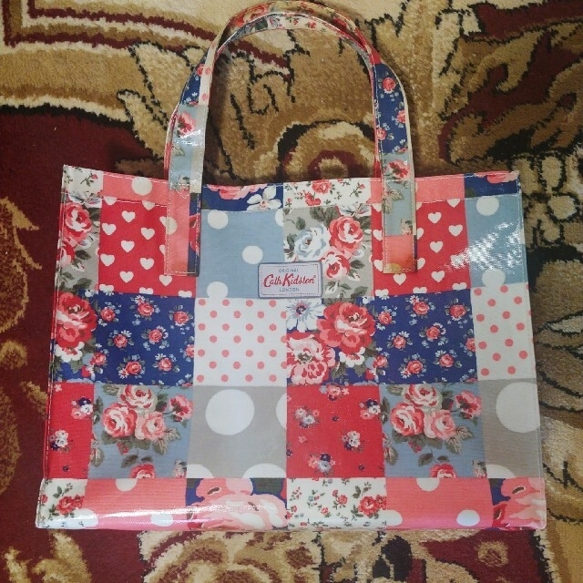 【未使用】キャスキッドソン　トートバッグ　パッチワーク　Cath Kidston