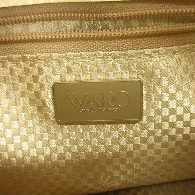 other(アザー)の和光 WAKO レザー ハンド バッグ 鞄 フォーマル 白 オフホワイト♪10 レディースのバッグ(ハンドバッグ)の商品写真