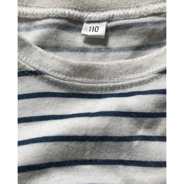 Tシャツ　ワンピース　110センチ キッズ/ベビー/マタニティのキッズ服女の子用(90cm~)(ワンピース)の商品写真