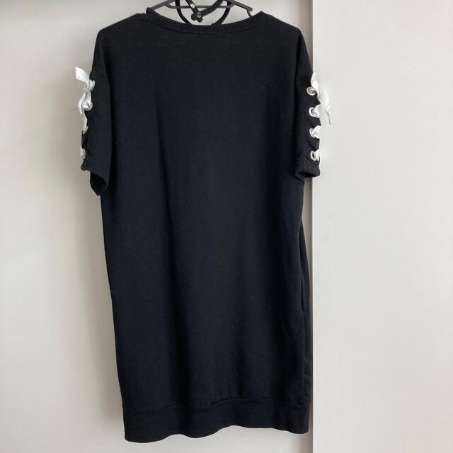 lovetoxic(ラブトキシック)のラブトキシックM150半袖Tシャツワンピース　used レディースのトップス(Tシャツ(半袖/袖なし))の商品写真