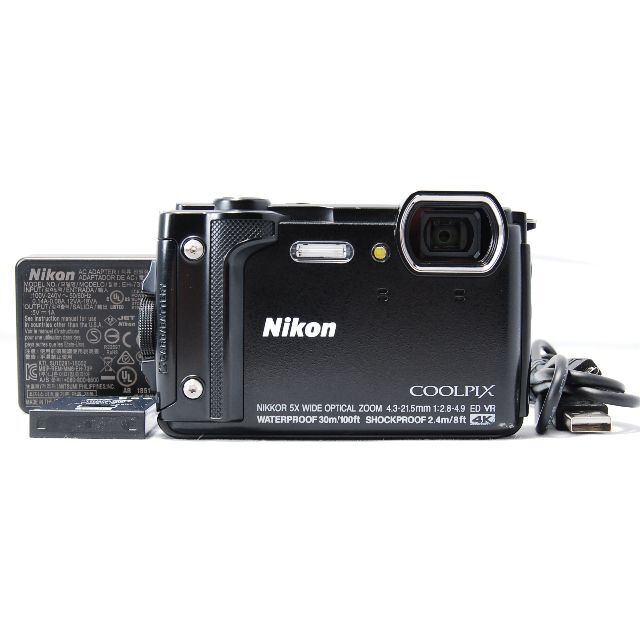 Nikon - Nikon COOLPIX W300 ブラックの+worldfitnessacademy.com