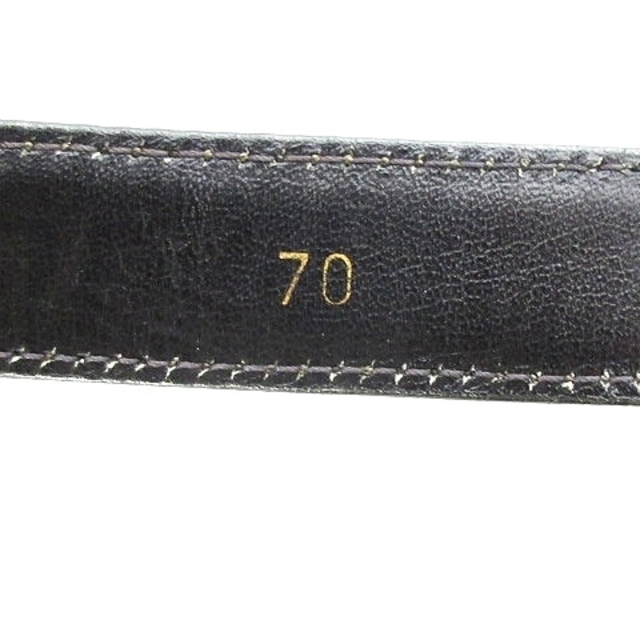 ください celine レザー 70 黒 ゴールドの通販 by ベクトル ラクマ店