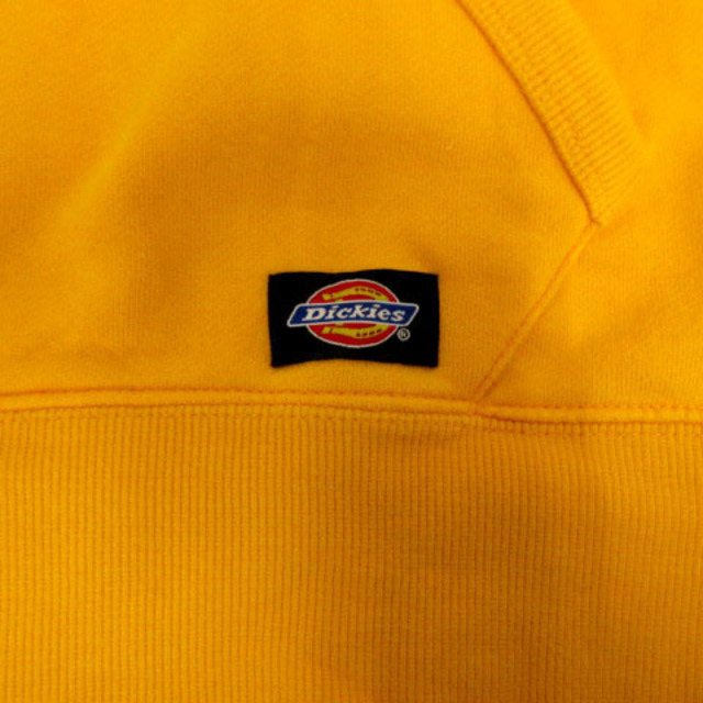 Dickies(ディッキーズ)のDickies パーカー スウェット プルオーバー 立体ロゴ オレンジ系 青 L メンズのトップス(パーカー)の商品写真