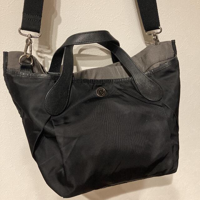 MARC BY MARC JACOBS(マークバイマークジェイコブス)の【美品】マークジェイコブス 2way ショルダーバッグ ナイロン レザー A4可 レディースのバッグ(ショルダーバッグ)の商品写真