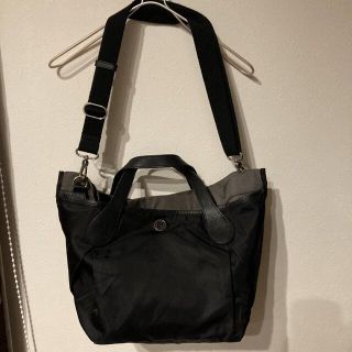 マークバイマークジェイコブス(MARC BY MARC JACOBS)の【美品】マークジェイコブス 2way ショルダーバッグ ナイロン レザー A4可(ショルダーバッグ)