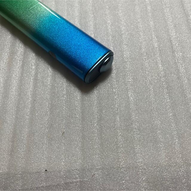 LEDブルー変更 新型☆iQOS イルマ ワン☆ グラデーションブルー&グリーン