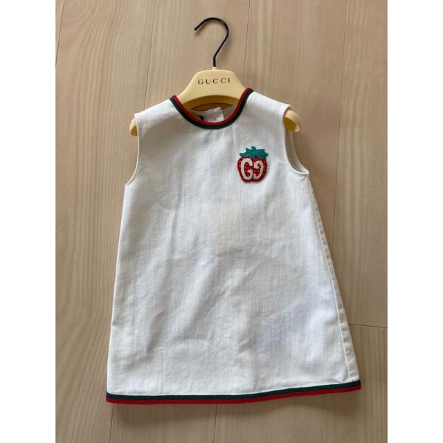 Gucci(グッチ)のグッチ　子ども　ワンピース キッズ/ベビー/マタニティのベビー服(~85cm)(ワンピース)の商品写真