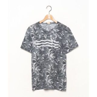 ホリスター(Hollister)の☆Hollister ホリスター サーフ 総柄 プリント Tシャツ 半袖/M(Tシャツ/カットソー(半袖/袖なし))