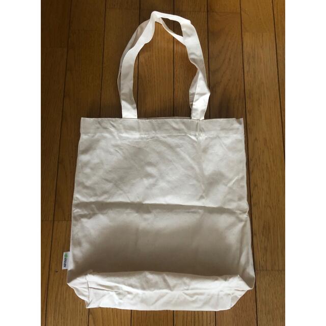 新品　未使用　エコバッグ 肩掛け 綿 マチあり  レディースのバッグ(エコバッグ)の商品写真