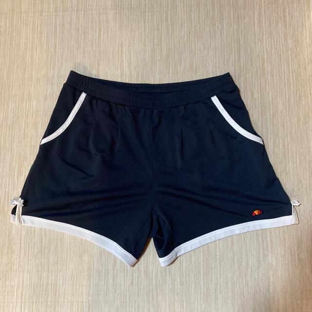 ellesse(エレッセ)のエレッセ　レディース　シュートパンツ　Mサイズ　テニス　ネイビー スポーツ/アウトドアのテニス(ウェア)の商品写真