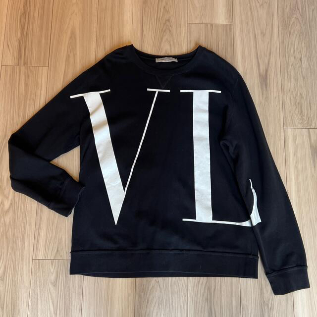 valentino 18aw vltn print トレーナー