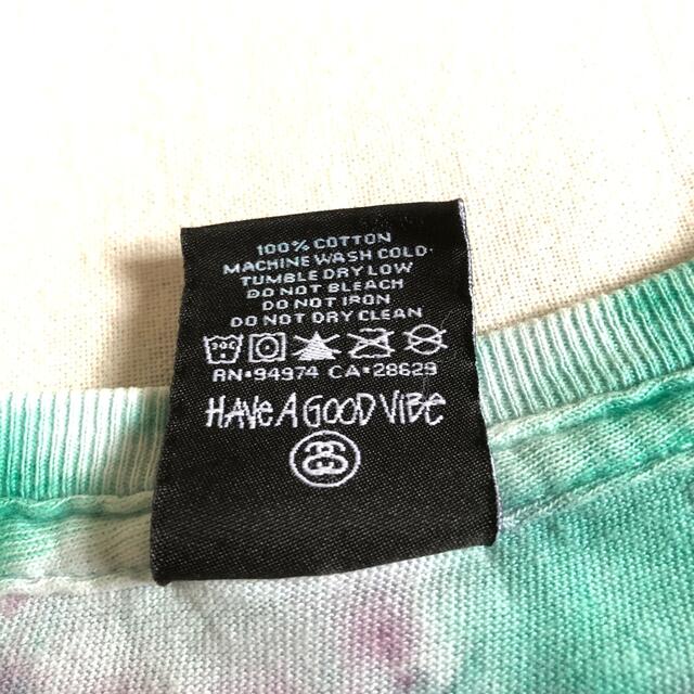 [人気] Stussy　メキシコ製　デカロゴ　アーチ　地球　WORLD WIDE