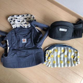 Ergobaby - 出産準備 エルゴ 抱っこ紐 POLBAN ヒップシート 2点セット ...