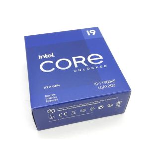 インテレクション(INTELECTION)の未使用 Intel Core i9-11900KF BOX(PCパーツ)