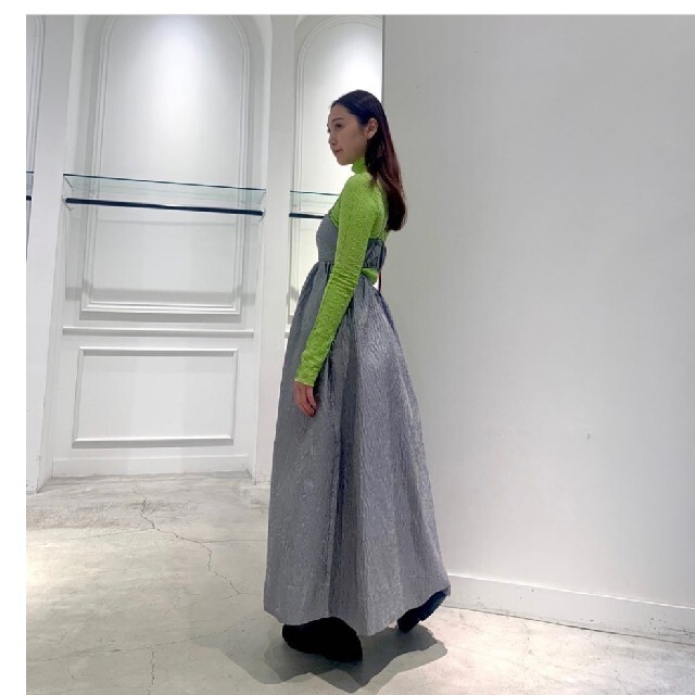 日本製/今治産 【LE CIEL BLEU】ジャガードキャミワンピース | irai.co.id