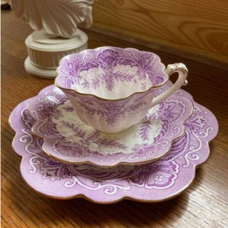 ウェッジウッド(WEDGWOOD)のワイルマン　カップ　ソーサー　wileman アンティーク　ティーカップ(食器)