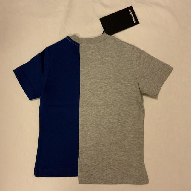 洗練されたデザインDSQUARED2　BABY　Tシャツ　グレー/ネイビー36M