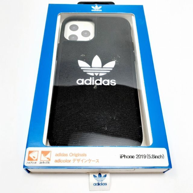 adidas(アディダス)の♦ 新品 アディダス iPhone 11 Pro スマホケース ブラック スマホ/家電/カメラのスマホアクセサリー(iPhoneケース)の商品写真