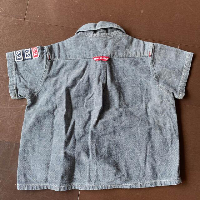 MINI-K(ミニケー)のMINI-K 半袖シャツ キッズ/ベビー/マタニティのキッズ服男の子用(90cm~)(Tシャツ/カットソー)の商品写真