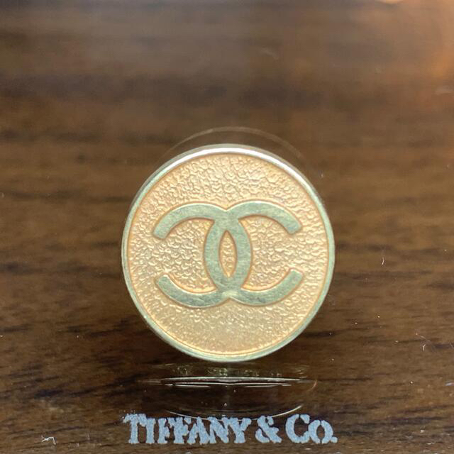 VINTAGE TIFFANY×CHANELゴールドピンCC COCOココマーク