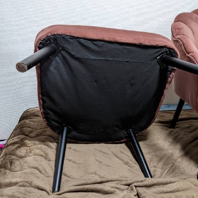 宅配 アンティーク調 シングルチェア ピンクシェルチェア B シングル