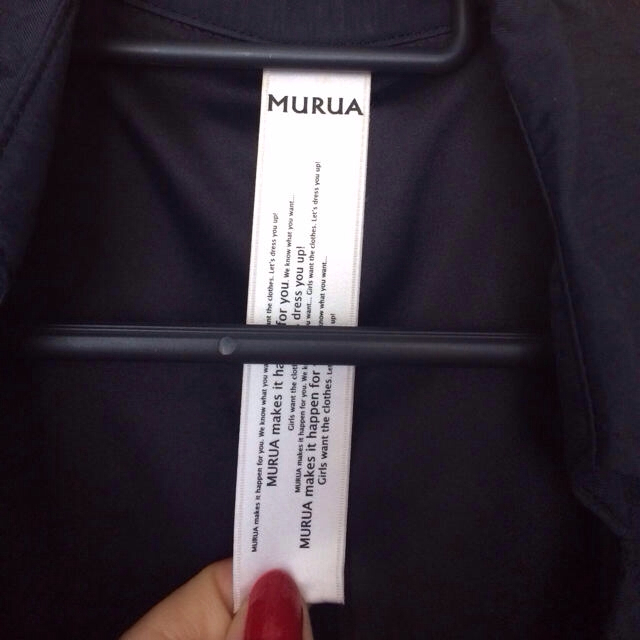MURUA(ムルーア)のMURUA トレンチコート レディースのジャケット/アウター(トレンチコート)の商品写真