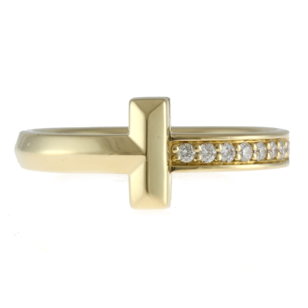 Tiffany & Co.(ティファニー)のティファニー TIFFANY&Co. Tワン リング 指輪 7.5号 18金 ダイヤモンド レディース 中古 レディースのアクセサリー(リング(指輪))の商品写真