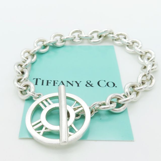 Tiffany & Co. - 希少 ティファニー オープン アトラス トグル シルバー ブレスレット CI12